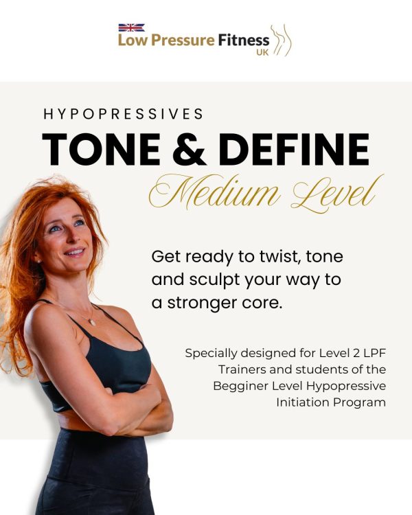 INTERMEDIATE HYPOPRESSIVES PROGRAM “Tone and define”  [ENGLISH]
