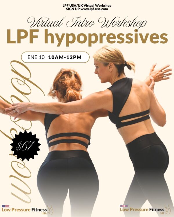 Virtual Intro Workshop for Low Pressure Fitness (Jan 10, 2026)