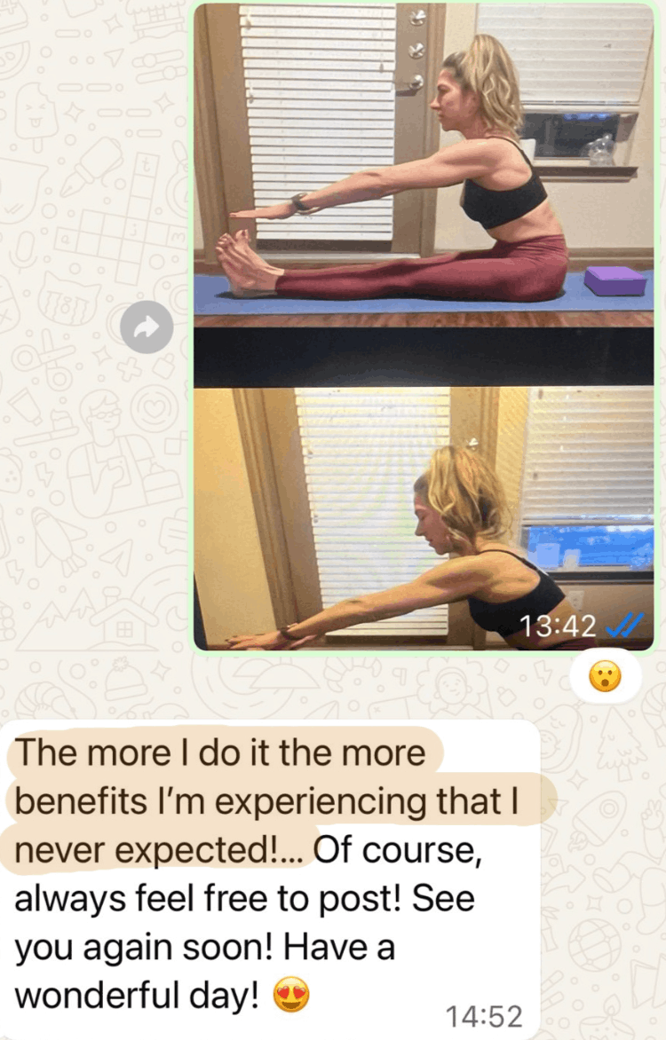 Client testimonial