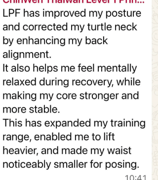 Client testimonial